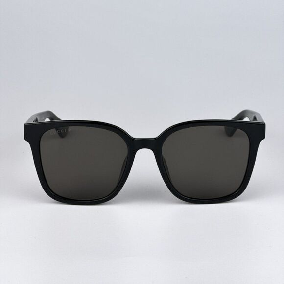 NEW Gucci GG1346SK 002 Black Brown Polarized Square Unisex Sunglasses GG 1346SK - Picture 6 of 15